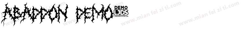 Abaddon Demo字体转换